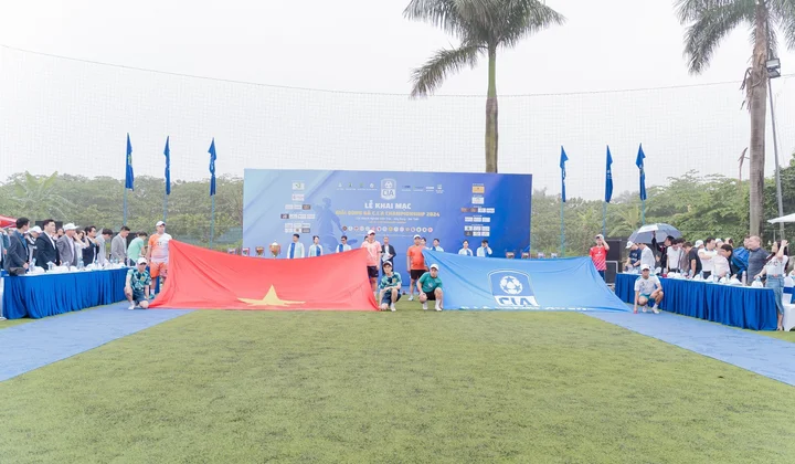 Lễ Khai mạc giải bóng đá C.I.A Championship 2024