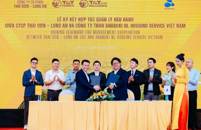 T&T Group hợp tác quản lý vận hành "chuẩn Nhật Bản" tại dự án T&T City Millennia Long An