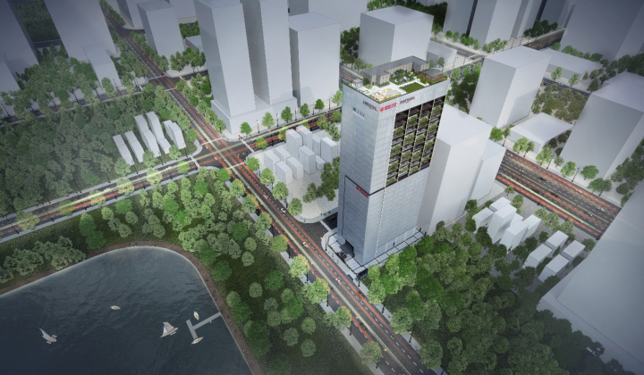 Thông báo kết quả thi tuyển phương án kiến trúc Dự án: Công trình hỗn hợp Thương mại dịch vụ, Văn phòng cho thuê và Khách sạn tại Lô đất E2, KĐT mới Cầu Giấy, phường Yên Hòa, quận Cầu Giấy, Hà Nội