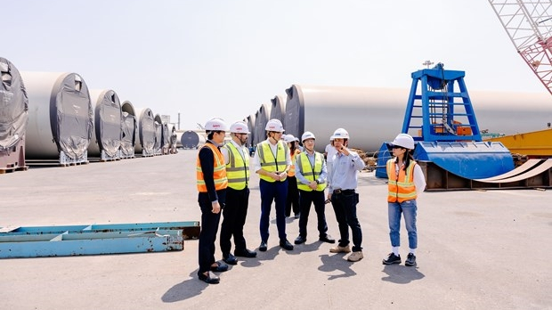 Made-in-Vietnam wind turbine towers bound for RoK