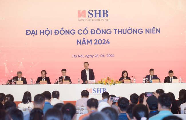 SHB tăng tốc chuyển đổi, lợi nhuận quý I cao nhất lịch sử, mục tiêu 2024 tăng 22% và chia cổ tức 18%