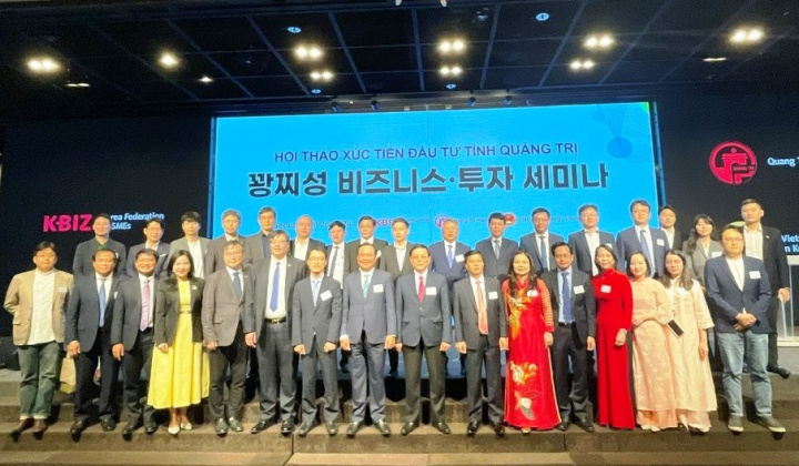 Quảng Trị: Hội thảo xúc tiến đầu tư tại Hàn Quốc năm 2024