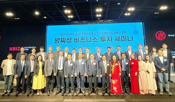 Quảng Trị: Hội thảo xúc tiến đầu tư tại Hàn Quốc năm 2024