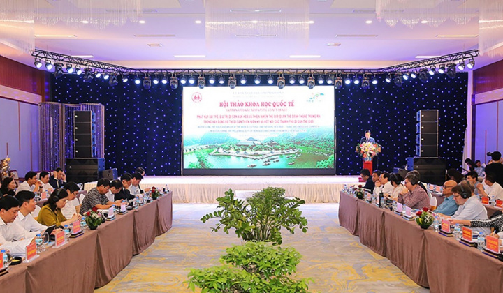 Phát huy vai trò, giá trị danh thắng Tràng An trong xây dựng Đô thị Di sản thiên niên kỷ và kết nối các thành phố di sản thế giới