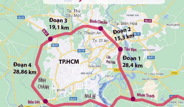 Hỗ trợ giải quyết dứt điểm nguồn vật liệu san lấp đường vành đai 3 TPHCM