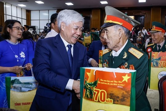 Thanh Hoá tri ân chiến sĩ, thanh niên xung phong tham gia chiến dịch Điện Biên Phủ