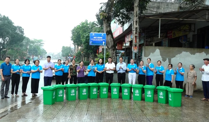 Phú Lương, Thái Nguyên: ra mắt mô hình tuyến phố văn minh không rác