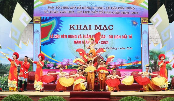 Phú Thọ: Khai mạc Lễ hội Đền Hùng và Tuần Văn hóa - Du lịch Đất Tổ năm 2024
