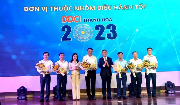 Thanh Hóa công bố DDCI Sở Công Thương, UBND huyện Hoằng Hóa dẫn đầu năm 2023