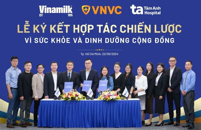 Vinamilk bắt tay nhiều đối tác y tế lớn vì sức khỏe và dinh dưỡng cộng đồng