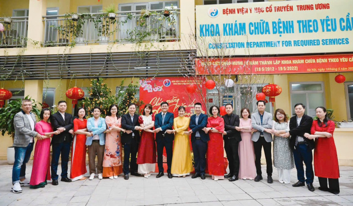 TTƯT, PGS.TS.BS. Trần Thái Hà và khoa Khám chữa bệnh theo yêu cầu, Bệnh viện YHCT Trung ương: Dấu ấn cùng nghề Y cao quý