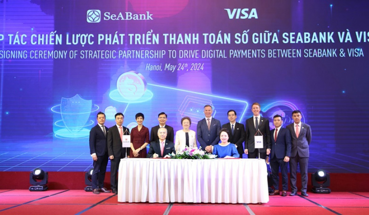 SeABank và Visa hợp tác chiến lược phát triển thanh toán số