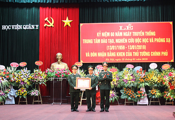 Trung  tâm Đào tạo, Nghiên cứu Độc học và Phóng xạ, Học viện Quân Y: 65 năm một chặng đường lịch sử và vinh quang