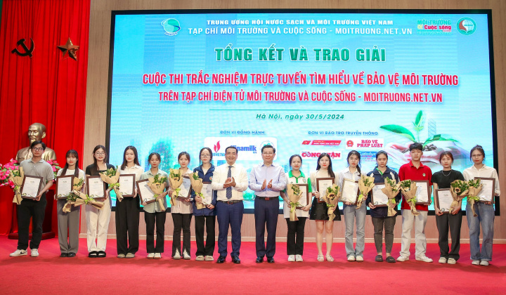 Cuộc thi trắc nghiệm trực tuyến Tìm hiểu về bảo vệ môi trường - Một cuộc thi ý nghĩa