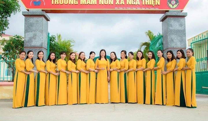 Trường Mầm non Nga Thiện: Nỗ lực vượt khó nâng cao chất lượng chăm sóc, nuôi dưỡng, giáo dục trẻ