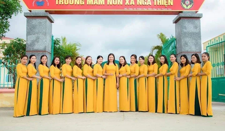 Trường Mầm non Nga Thiện: Nỗ lực vượt khó nâng cao chất lượng chăm sóc, nuôi dưỡng, giáo dục trẻ