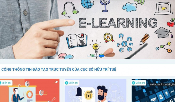Đào tạo trên Cổng đào tạo trực tuyến của Cục Sở hữu trí tuệ - Một số chức năng cần lưu ý khi đăng ký và học tập