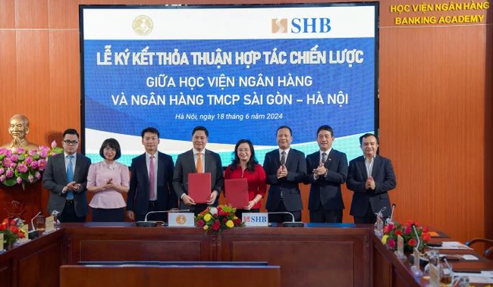 SHB và Học viện Ngân hàng hợp tác toàn diện phát triển nguồn nhân lực chất lượng cao