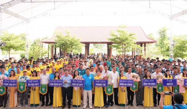 Khai mạc Hội thao VRG tại Campuchia