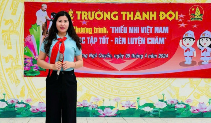 Cô giáo Trần Thị Thu Hạnh: Sắc son tình yêu nghề