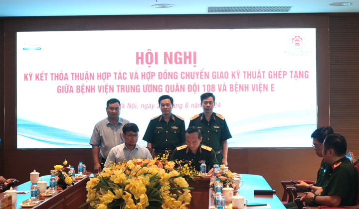Hợp tác chuyển giao kỹ thuật ghép tạng giữa Bệnh viện E và Bệnh viện Trung ương Quân đội 108