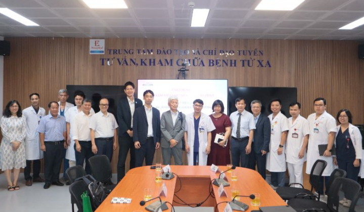 Tập đoàn Y tế Kitahara (Nhật Bản): Thăm và làm việc với Bệnh viện E