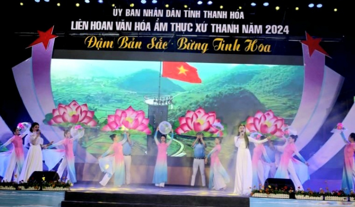 Khai mạc Liên hoan văn hóa ẩm thực xứ Thanh năm 2024