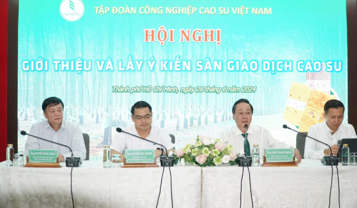 Sàn giao dịch cao su giúp nâng cao vị thế, cạnh tranh trên thị trường