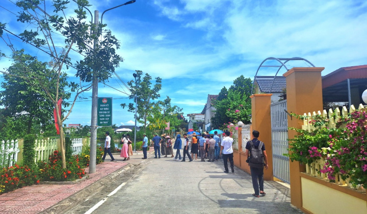 Báo chí trung ương thường trú tại Thanh Hóa đi thực tế huyện Triệu Sơn