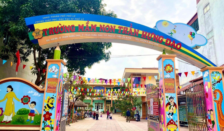 Hà Nam: Trường Mầm non Trần Hưng Đạo - Đổi mới, sáng tạo trong dạy và học