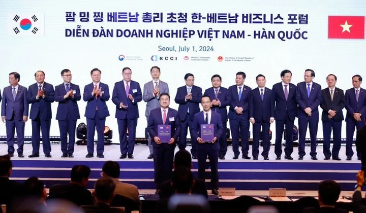 Chủ tịch MB: “Sẵn sàng kết nối và hợp tác xây dựng các nền tảng số cho doanh nghiệp Hàn Quốc”