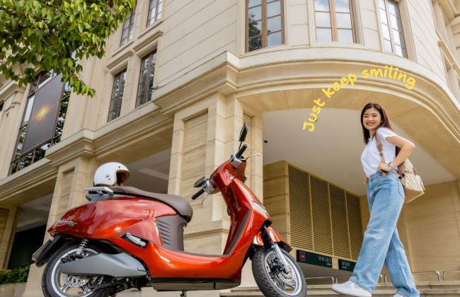 Xe máy điện VinFast thuyết phục khách Việt bằng cách nào?
