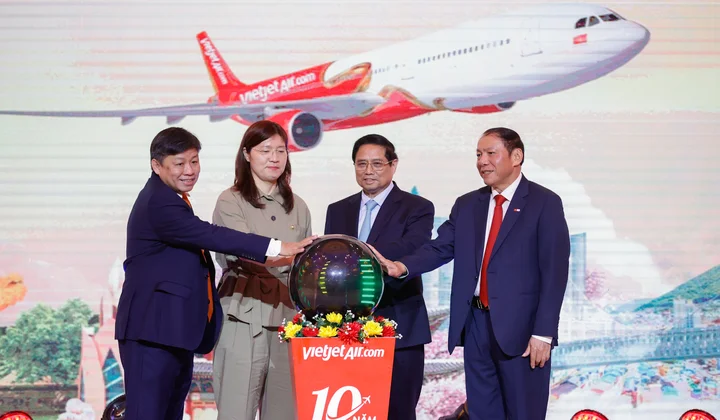 Vietjet công bố đường bay mới Daegu – Nha Trang dự kiến khai thác từ 27/10/2024