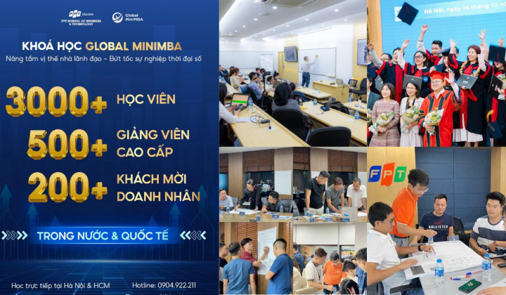 Khai giảng khóa học Global MiniMBA dành riêng cho các nhà quản trị doanh nghiệp