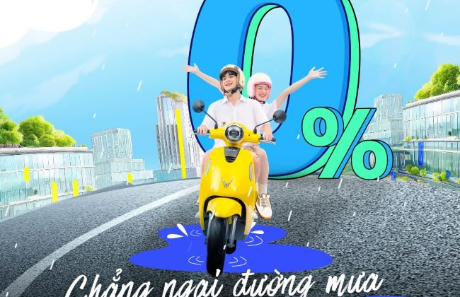 Mua xe máy điện VinFast chỉ từ 5,4 triệu đồng trả trước