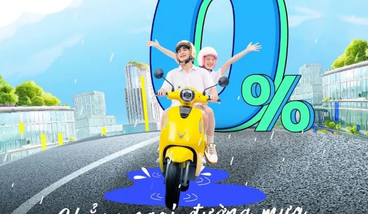Mua xe máy điện VinFast chỉ từ 5,4 triệu đồng trả trước