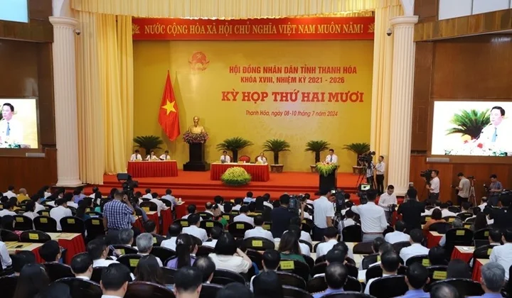 Thanh Hóa: Khai mạc Kỳ họp thứ 20, HĐND tỉnh khóa XVIII