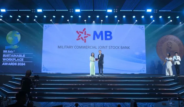 MB nhận giải thưởng “Nơi Làm việc tốt nhất Châu Á 2024”