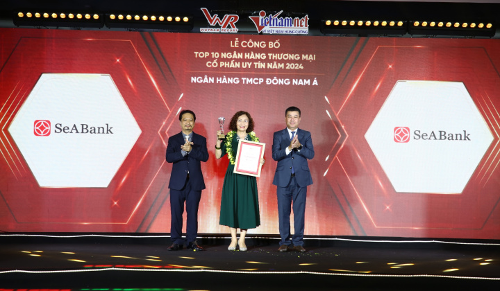 SeABank được vinh danh Top 50 Công ty đại chúng uy tín và hiệu quả