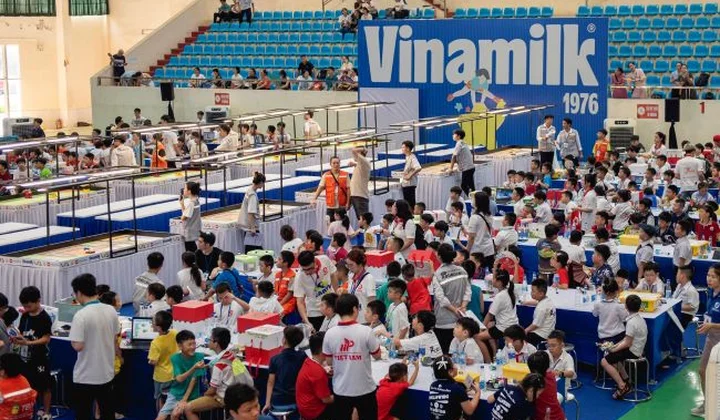 Vinamilk truyền cảm hứng về phát triển bền vững qua cuộc thi Robot lớn nhất năm dành cho học sinh cả nước