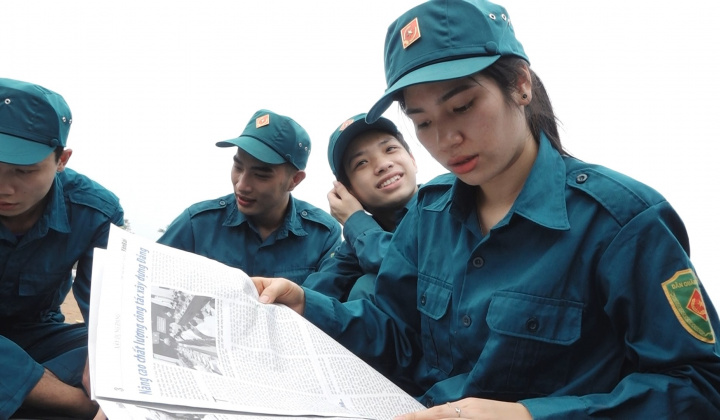 Ấn tượng người nữ chiến sĩ “sao vuông” hết lòng vì nhân dân, luôn hoàn thành tốt nhiệm vụ