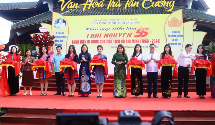 Triển lãm “Thái Nguyên 55 năm thực hiện Di chúc của Chủ tịch Hồ Chí Minh”