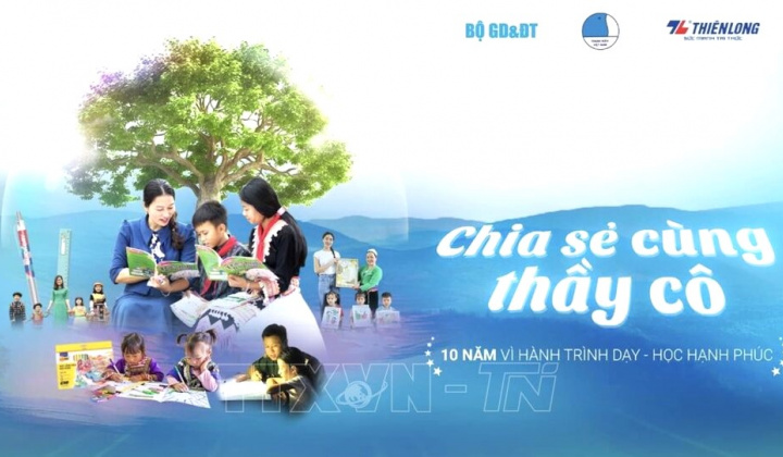 Chia sẻ cùng thầy cô 2024: 10 năm vì hành trình dạy – học hạnh phúc