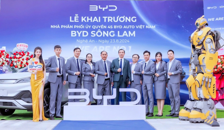 Khai trương Showroom BYD SÔNG LAM tại Nghệ An