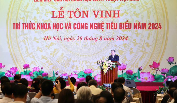 Vinh danh 135 trí thức khoa học và công nghệ tiêu biểu 2024