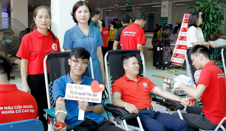 Hội Chữ thập đỏ tỉnh Yên Bái: Lan tỏa sâu rộng phong trào hiến máu tình nguyện