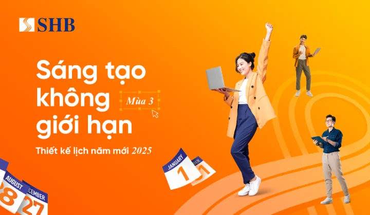 Cùng SHB “Sáng tạo không giới hạn” thiết kế ấn phẩm xuân Ất Tỵ, cơ hội nhận giải thưởng giá trị đến 700 triệu đồng
