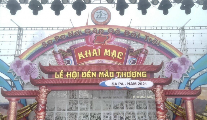 Tuần lễ hội Đền Mẫu Thượng Sa Pa năm 2022