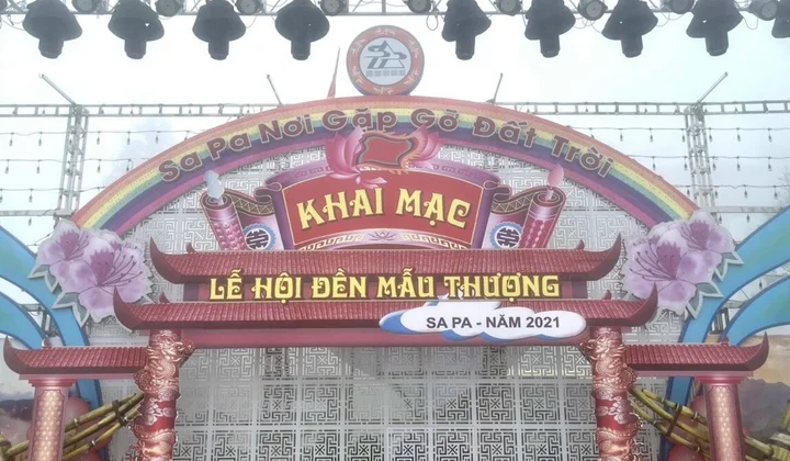 Tuần lễ hội Đền Mẫu Thượng Sa Pa năm 2022