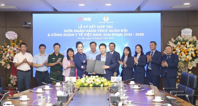 Công đoàn Y tế Việt Nam triển khai “Chương trình phúc lợi” cùng MB